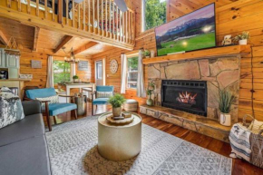 Charming Private 2-bed Log Cabin Sleeps 8